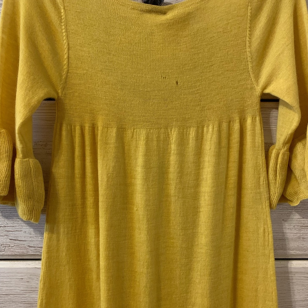 Free People Never Worn Yellow Dress; S - Picture 3 of 3